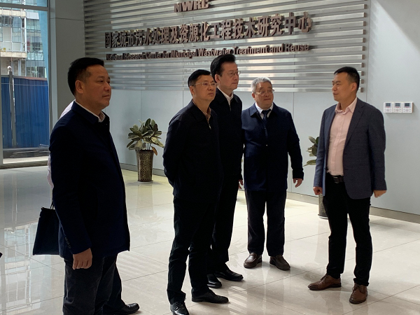 四川循环经济协会会长钟勤建一行到久远环境调研